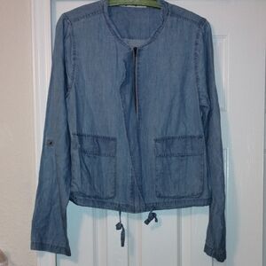 The Impeccable Pig Blue Jean Jacket with Relaxed Fit